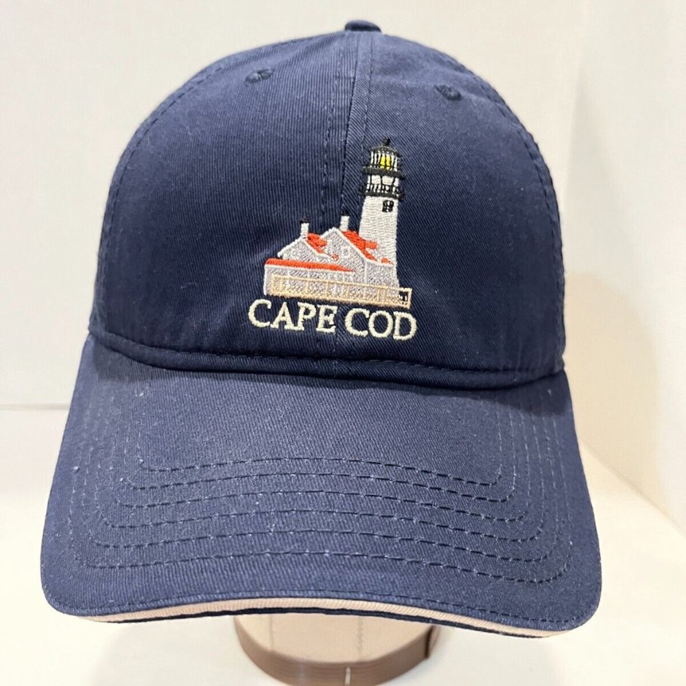 Cape Cod Patch Navy Blue Dad Hat Adjustable Clean… - image 2